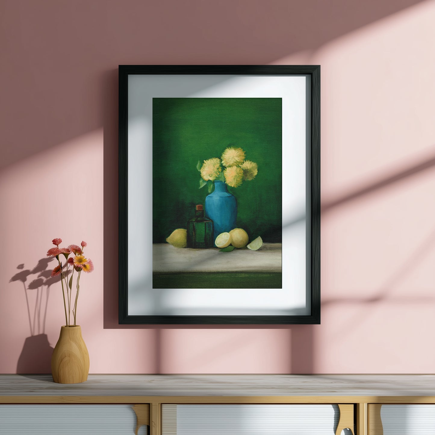 Still Life With Yellow Flowers