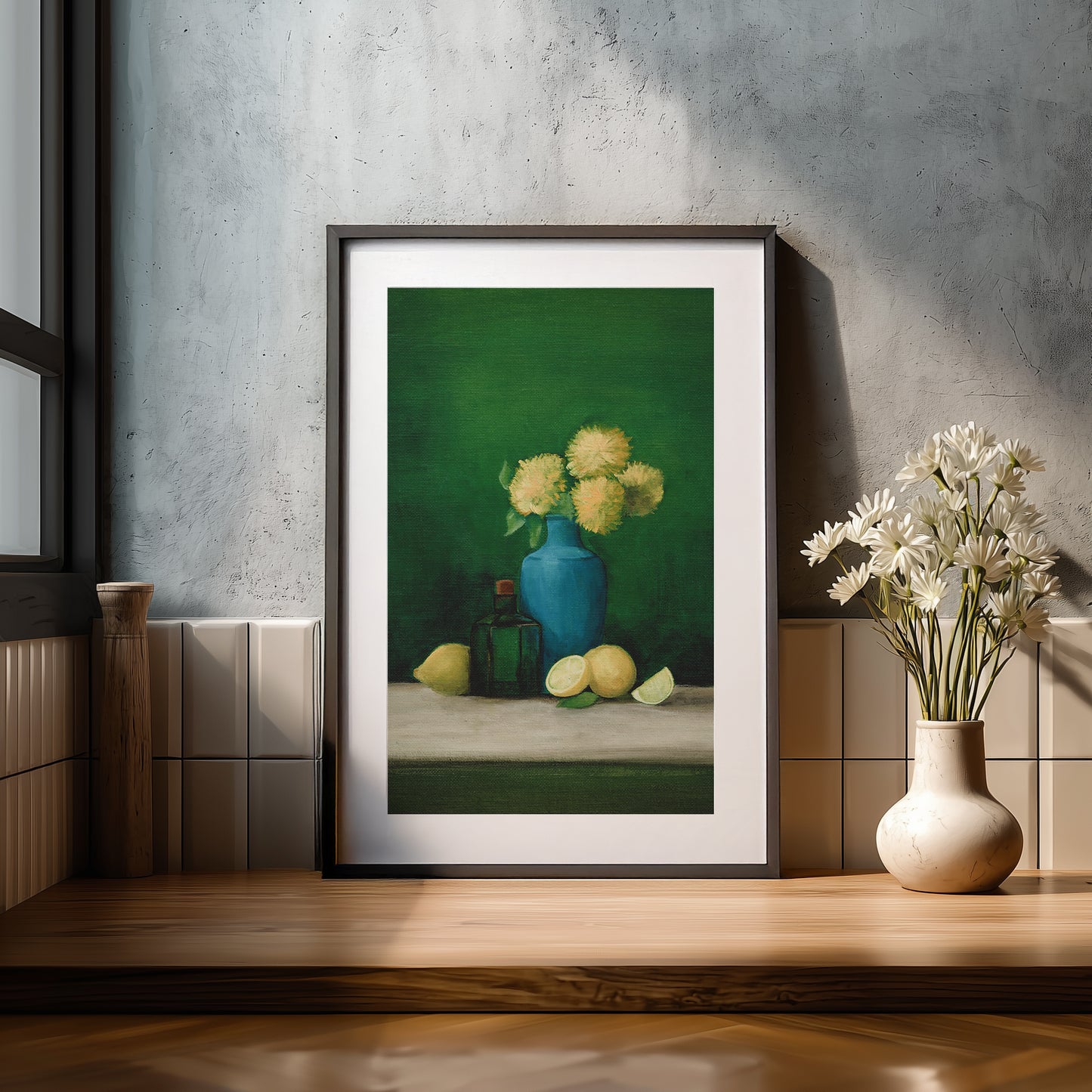 Still Life With Yellow Flowers