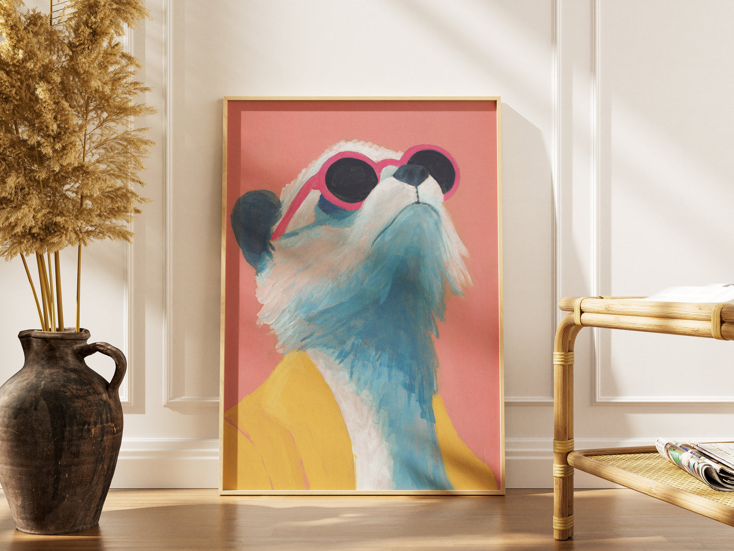 Bear / Badger wearing Sunglasses